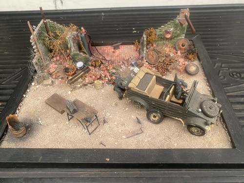 Built diorama base - 1/35,