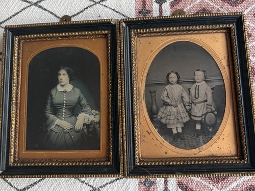 Two rare daguerreotype - two,