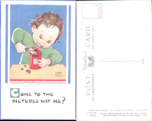 Child with red post - , box