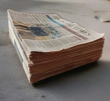 9kg Newspapers OINP Bundle. PREMIUM Craft Paper Mache Animal Bedding Moving Wrap