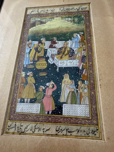 Mughal rajasthani gouache - rajasthani,