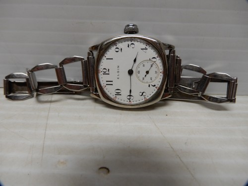 Antique elgin porcelain - porcelain, dial