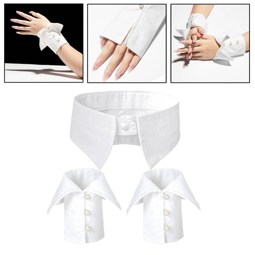 Jabot and cuffs set decorative - jabot,