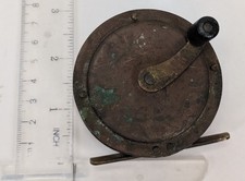 Antique Brass Fishing Reel