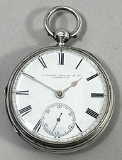Antique sterling silver lever - sterling,