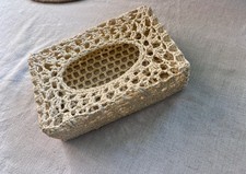 Zara Home Crochet tissue box