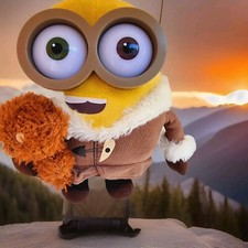 Despicable me, new minions large plush toy, bob teddy.