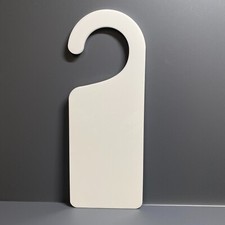 Acrylic Door Hanger Blanks