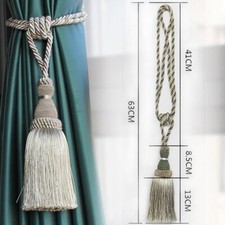 Curtain Tiebacks Pair Tassel