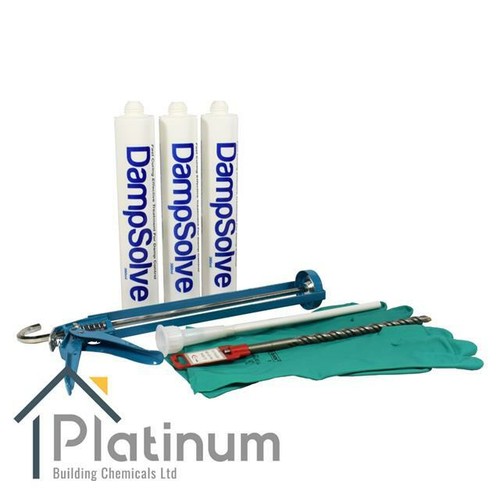 Dampsolve damp proof cream - damp, kit