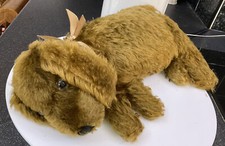 Vintage 1950s mohair dog - 1950s, puppy