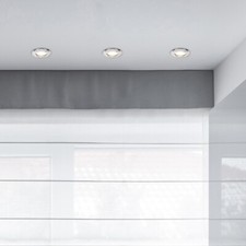 10 x Modern Chrome GU10