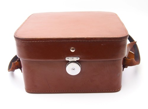 Vintage leather camera outfit - leather,