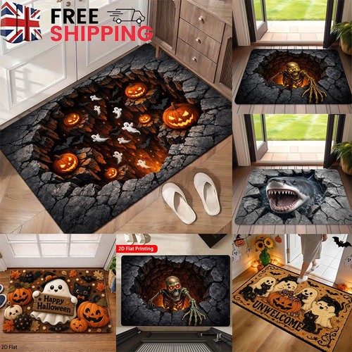 Halloween trap doormat - trap,