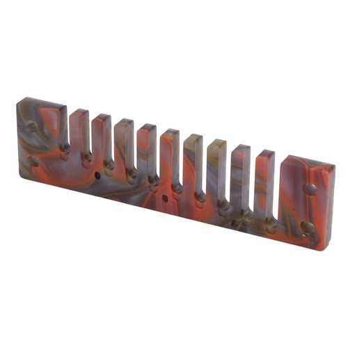 Amber acrylic comb kit - acrylic,