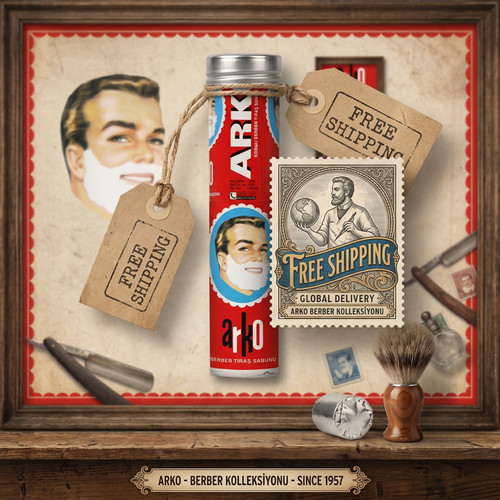 Arko shaving soap - shaving, stick