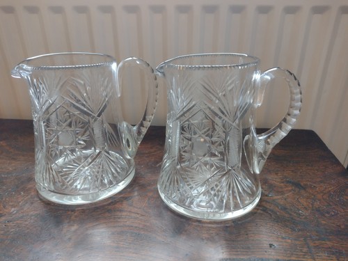 Pair matching vintage cut - of,