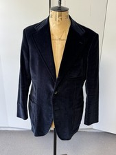 GUCCI Navy Cotton Velvet