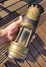 Rare Ackroyd & Best Ltd Makers Hailwoods Improved Lamp 716 Morley Leeds Miners 