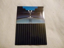ROLLS ROYCE CAR SALES BROCHURE