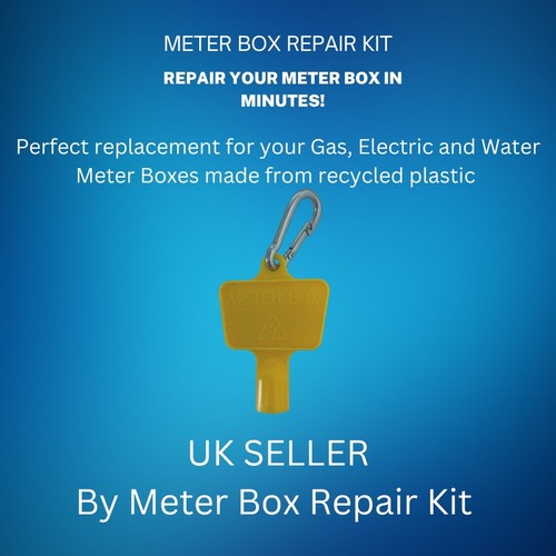 Yellow service utility - service, meter