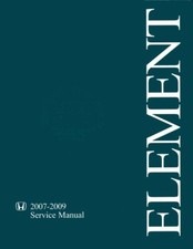 2007 2008 2009 Honda Element