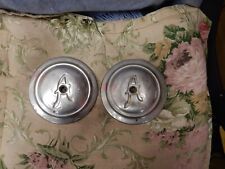 VINTAGE CLASSIC AUSTIN CAR WHEEL TRIMS (PAIR)  B1P