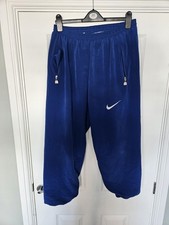 Nike Y2K Baggy Track Pants Blue, Vintage, Lined, Medium