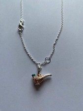 PHEASANT PENDANT IN STERLING