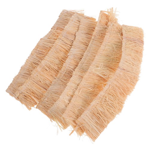 6pcs mini hay roof - hay, thatch