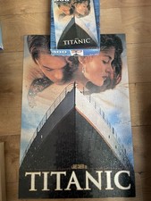 Vintage 1998 Titanic The Film / Movie Jigsaw Puzzle , 300 Pieces Complete,large