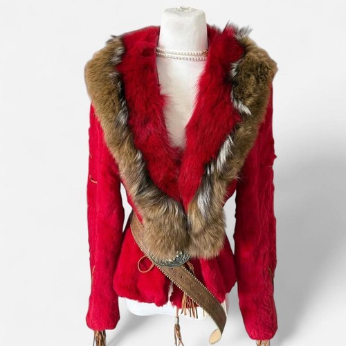Vintage women red - vintage, cropped