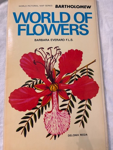 World flowers 1972 map - of,