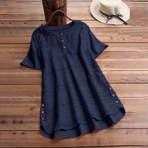 Womens floral baggy tunic tops - floral,