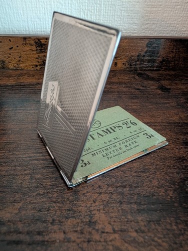Vintage booklet holder with - vintage,