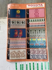 Toyota Punchcards For Standard