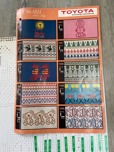 Toyota punchcards for - toyota,