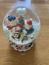 Snowman Musical Christmas Snow globe 