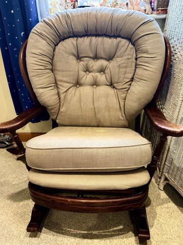 Oak rocking chair - oak,