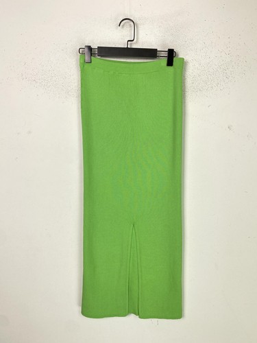 Zara green ribbed - zara, midi