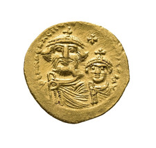 Heraclius (610-641) Solidus | Constantinople 613-616 AD | Byzantine Empire