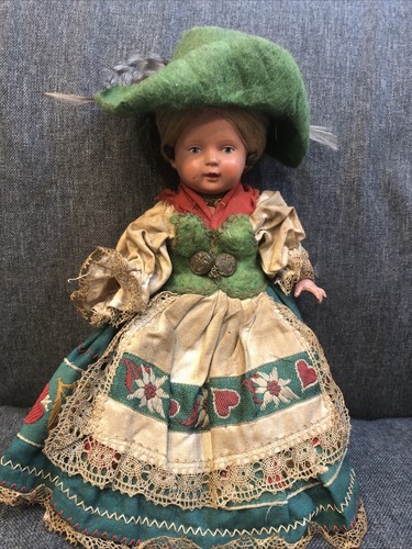 Vintage old doll - vintage, with