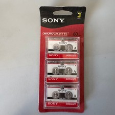 3x SONY MC-60 Minutes