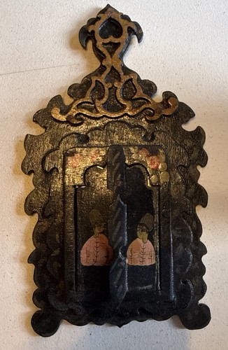 Antique persian qajar era hand - persian,