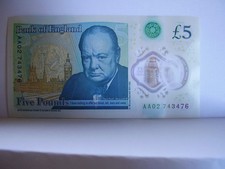 AA02 Bank Of England £5 Five