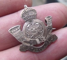 A WW1 STERLING SILVER GOLD