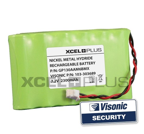 Visonic powermaster 2v - visonic, 7.2v
