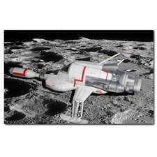 UFO Interceptor From Gerry Anderson's UFO Printed on Metal Sign