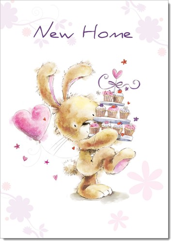 Doodlecards new home card cute - home,