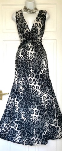Ann harvey animal print maxi - ann,
